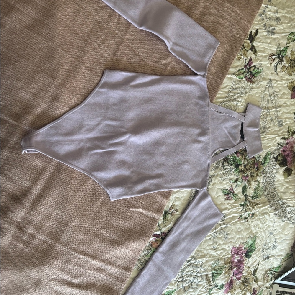 Lavender Long Sleeve Bodysuit